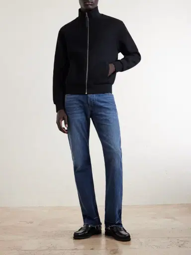Givenchy Cotton-Blend Zip-Up Sweatshirt - Men | Thumbnail 2 Givenchy Cotton-Blend Zip-Up Sweatshirt - Men | Thumbnail 2