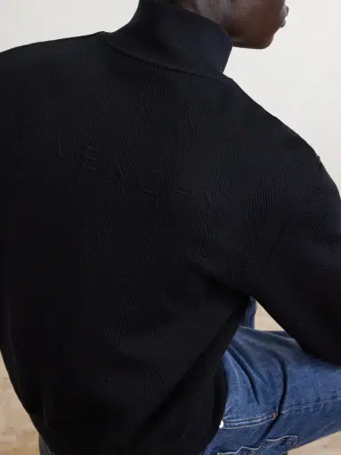 Givenchy Cotton-Blend Zip-Up Sweatshirt - Men | Thumbnail 5 Givenchy Cotton-Blend Zip-Up Sweatshirt - Men | Thumbnail 5