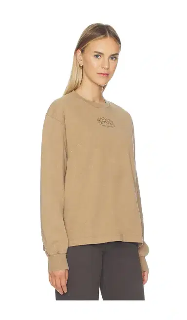 Ganni Future Essentials Washed Effect Long Sleeve Pullover | Thumbnail 2 Ganni Future Essentials Washed Effect Long Sleeve Pullover | Thumbnail 2