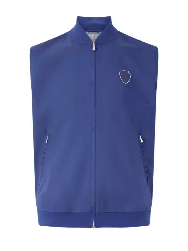 Brunello Cucinelli Logo-Appliquéd Tech-Shell Gilet - Men | Thumbnail 1 Brunello Cucinelli Logo-Appliquéd Tech-Shell Gilet - Men | Thumbnail 1