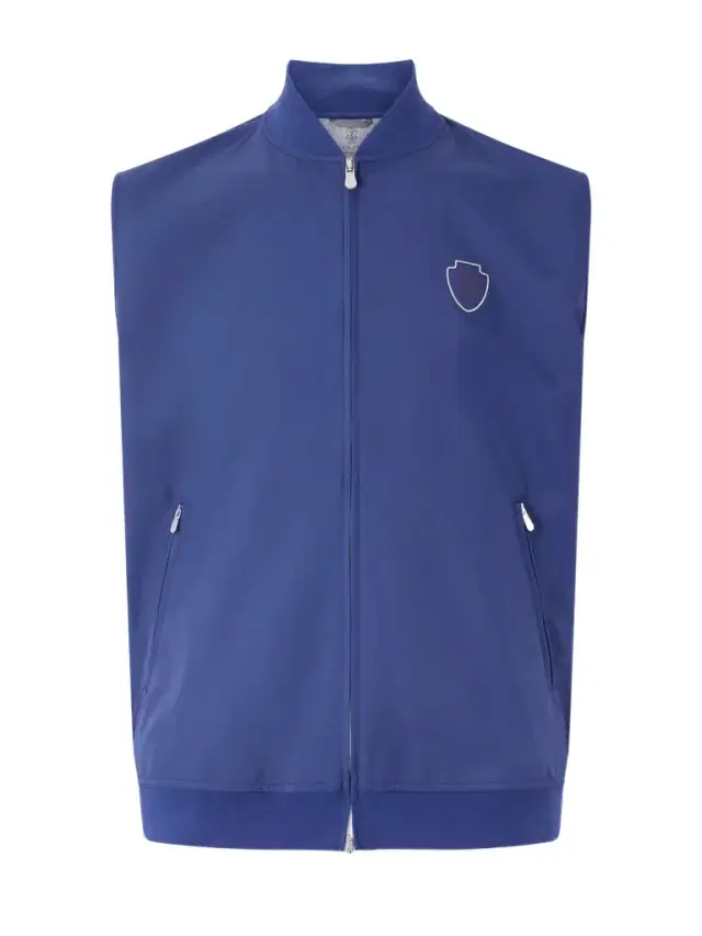 Brunello Cucinelli Logo-Appliquéd Tech-Shell Gilet - Men