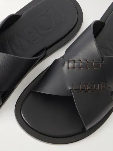 Loewe Paula's Ibiza Flex Criss-Cross Leather Sandals - Men | Thumbnail 4 Loewe Paula's Ibiza Flex Criss-Cross Leather Sandals - Men | Thumbnail 4