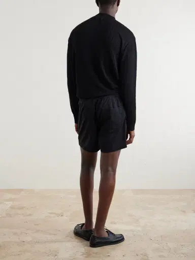 MR P. Straight-Leg Cotton Drawstring Shorts - Men | Thumbnail 4