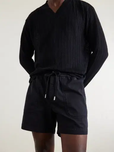 MR P. Straight-Leg Cotton Drawstring Shorts - Men | Thumbnail 5