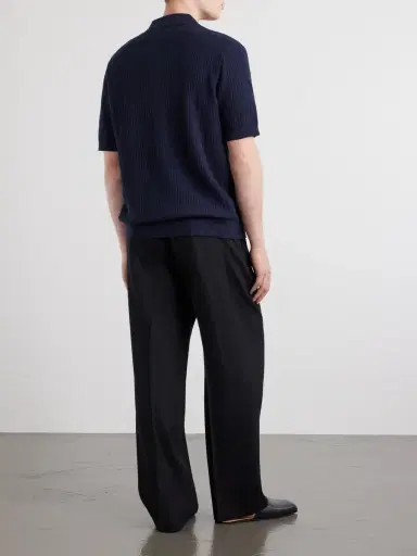 NN07 Nolan 6695 Textured-Knit Organic Cotton Shirt - Men | Thumbnail 4 NN07 Nolan 6695 Textured-Knit Organic Cotton Shirt - Men | Thumbnail 4