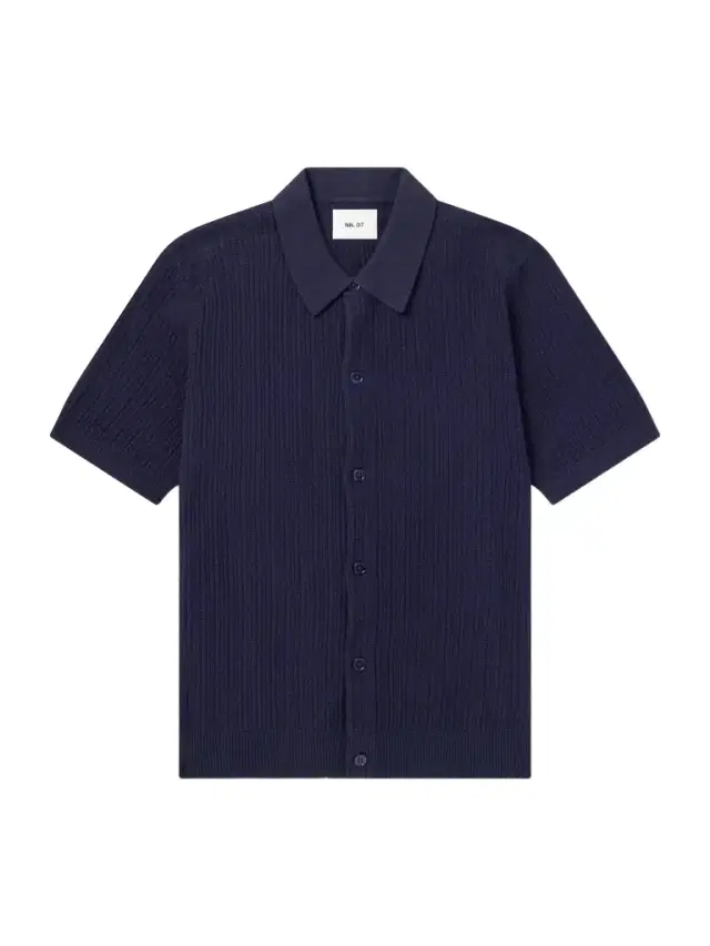 Nolan 6695 Textured-Knit Organic Cotton Shirt - Men