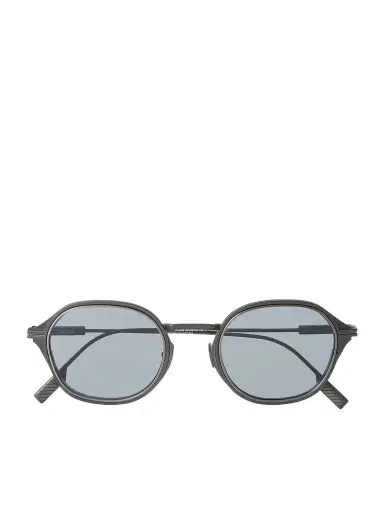 Zegna Round-Frame Titanium Sunglasses - Men | Thumbnail 1 Zegna Round-Frame Titanium Sunglasses - Men | Thumbnail 1