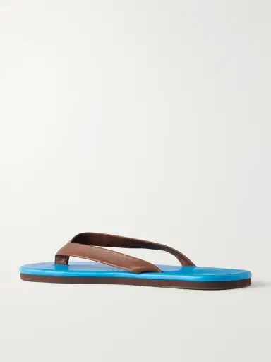 Auralee Leather Flip-Flops - Men | Thumbnail 3 Auralee Leather Flip-Flops - Men | Thumbnail 3