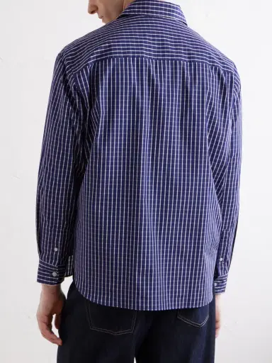 Noah Oversized Checked Cotton-Poplin Shirt - Men | Thumbnail 4 Noah Oversized Checked Cotton-Poplin Shirt - Men | Thumbnail 4