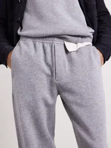Tom Ford Tapered Cashmere and Cotton-Blend Sweatpants - Men | Thumbnail 5