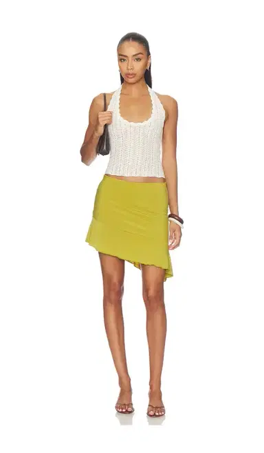 Tularosa Ellana Pointelle Halter Top | Thumbnail 4