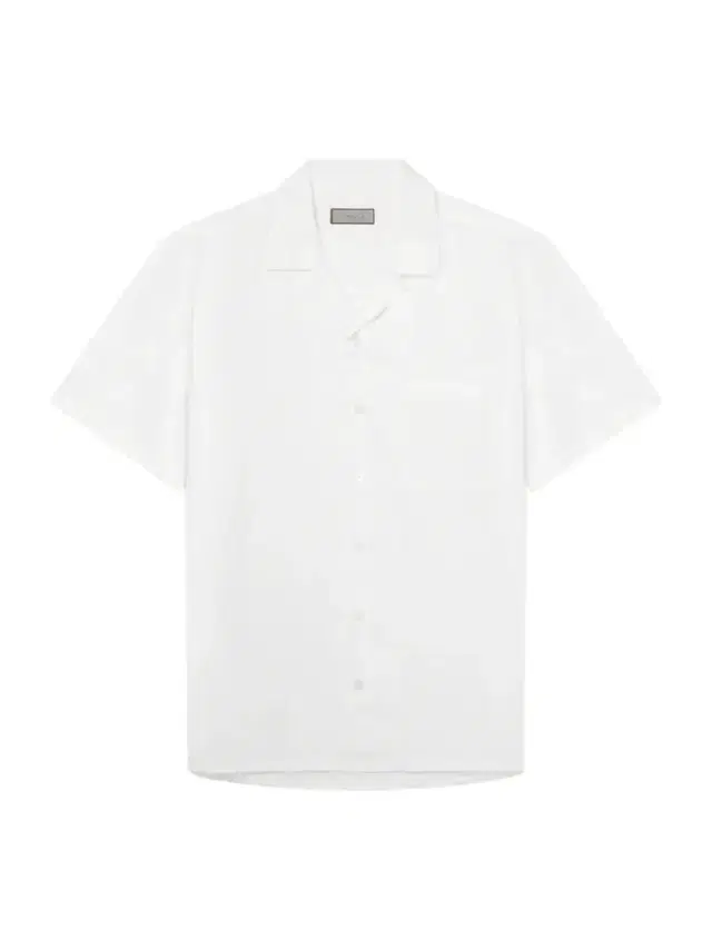Camp-Collar Cotton and Linen-Blend Shirt - Men