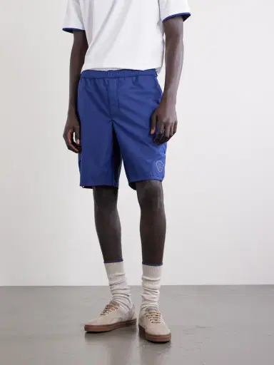 Brunello Cucinelli Straight-Leg Shell Tennis Shorts - Men | Thumbnail 4