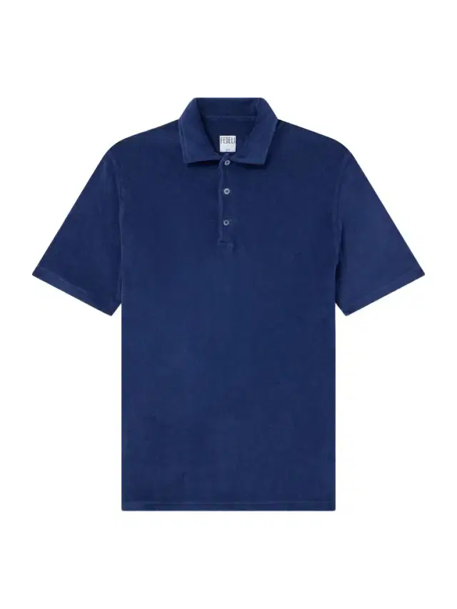 FEDELI Mondial Cotton-Terry Polo Shirt - Men