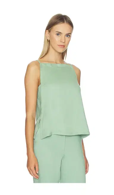 Theory Apron Linen Viscose Top | Thumbnail 2