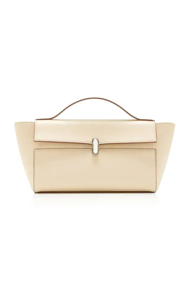 The Trapeze Leather Pochette