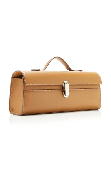 Savette The Slim Symmetry Leather Pochette | Thumbnail 3