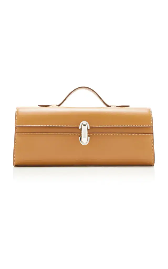 Savette The Slim Symmetry Leather Pochette