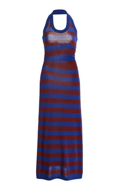 Proenza Schouler Frann Striped Cotton Maxi Dress | Thumbnail 6 Proenza Schouler Frann Striped Cotton Maxi Dress | Thumbnail 6
