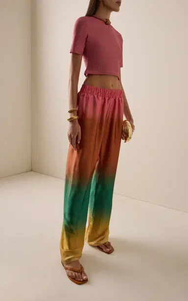 Silvia Tcherassi Exclusive Rio Cropped Jersey Top | Thumbnail 3 Silvia Tcherassi Exclusive Rio Cropped Jersey Top | Thumbnail 3