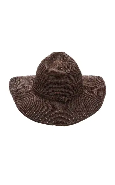 JANESSA LEONE Sacha Western Straw Fedora | Thumbnail 4