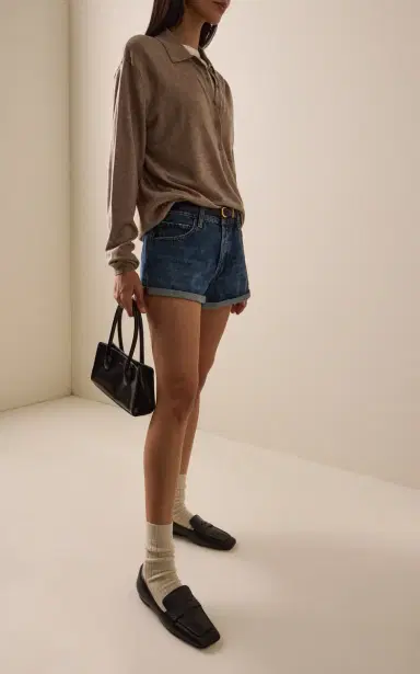 Frame The Darling Denim Shorts | Thumbnail 2