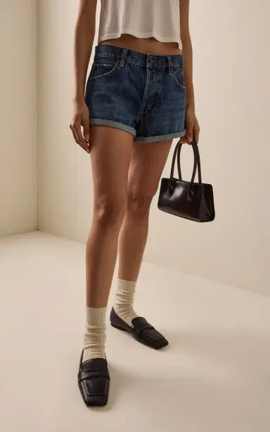 Frame The Darling Denim Shorts | Thumbnail 3