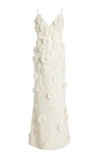 Simkhai Maven Floral Raffia Gown | Thumbnail 6