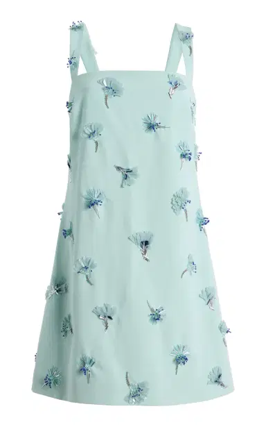 Simkhai Ella Embellished Crepe Mini Dress | Thumbnail 7 Simkhai Ella Embellished Crepe Mini Dress | Thumbnail 7