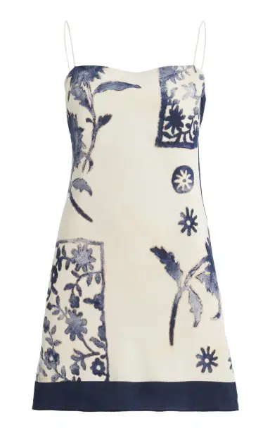 SIR. Phillipa Crepe Mini Dress | Thumbnail 8