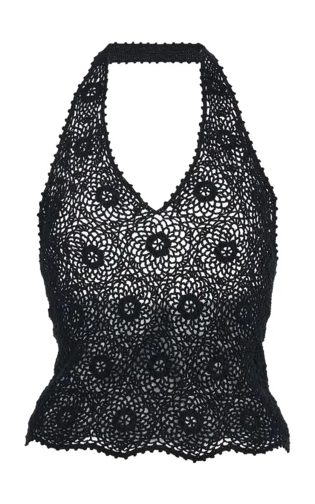 Ventura Crocheted Cotton Top