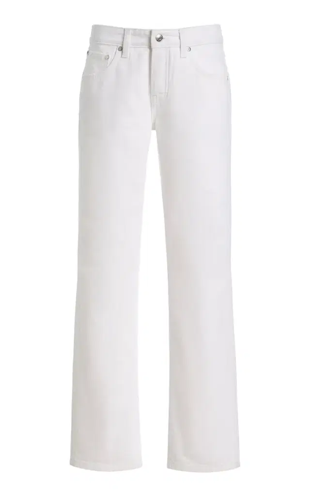 EB Denim Baggy Rigid Mid-Rise Wide-Leg Jeans