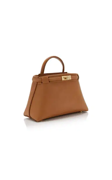 JANESSA LEONE Mini Leoné Leather Top Handle Bag | Thumbnail 4 JANESSA LEONE Mini Leoné Leather Top Handle Bag | Thumbnail 4
