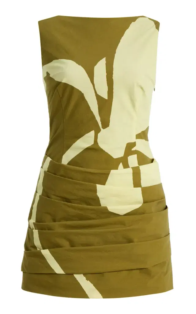 Exclusive Phoebe Pleated Mini Dress