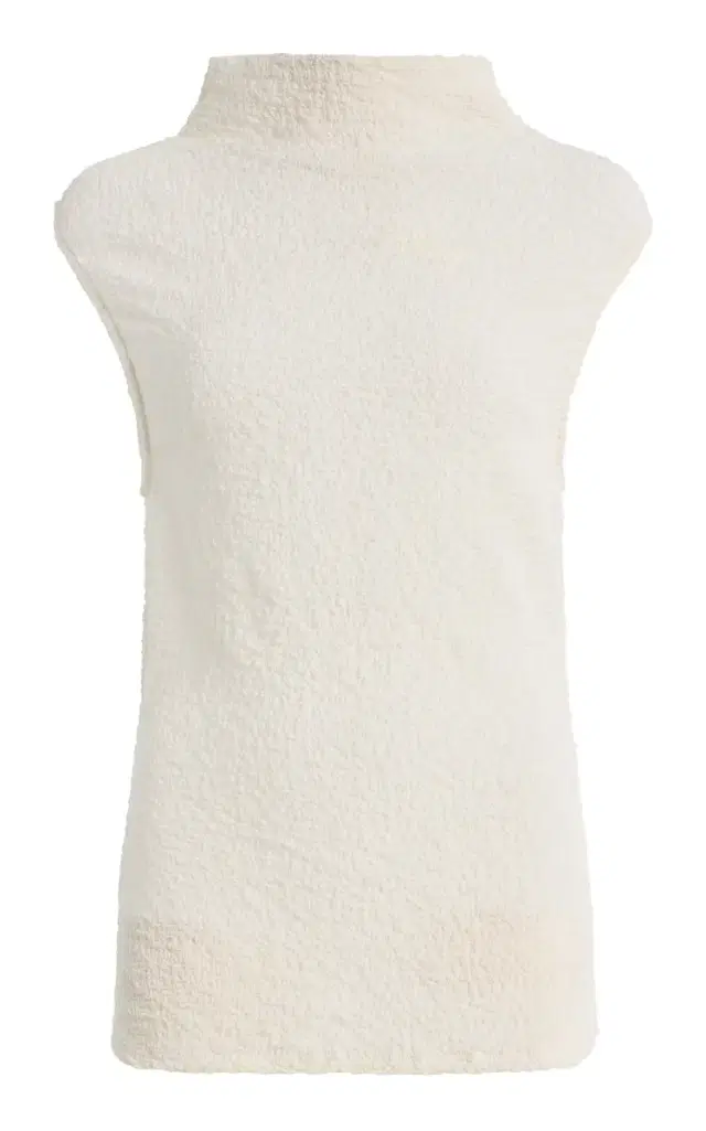 Elemental Popcorn Cotton-Blend Top