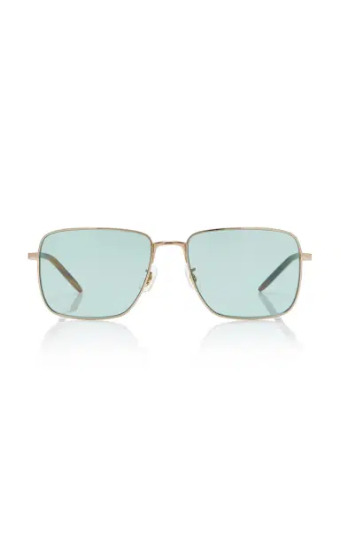 Oliver Peoples Welston Square-Frame Metal Sunglasses | Thumbnail 4 Oliver Peoples Welston Square-Frame Metal Sunglasses | Thumbnail 4