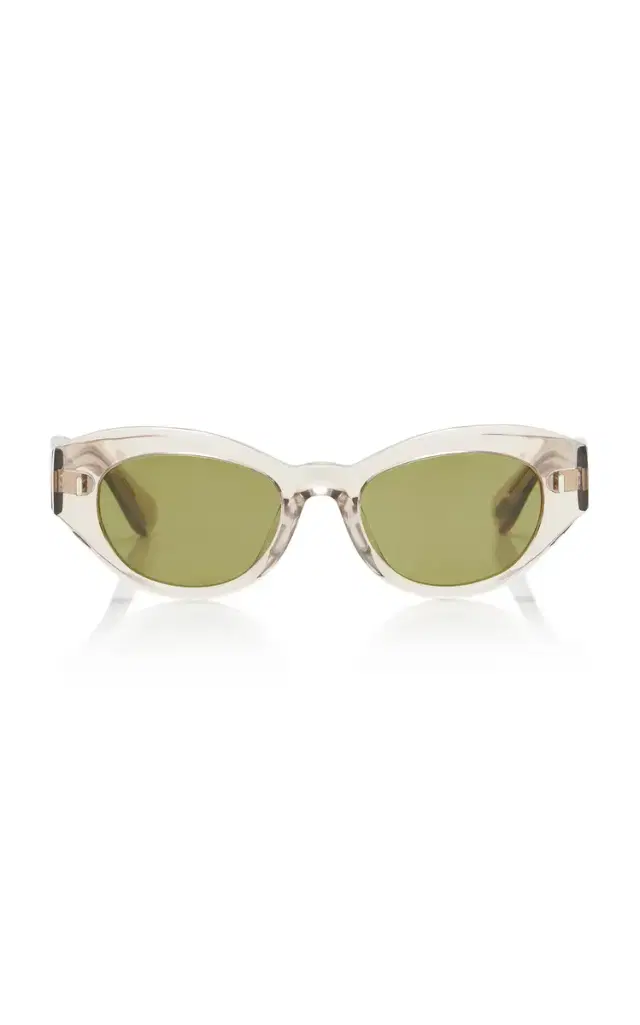 Oliver Peoples Lerrue Square-Frame Acetate Sunglasses