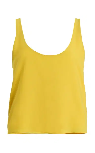 LESET Ari Crepe Scoop Tank Top | Thumbnail 7 LESET Ari Crepe Scoop Tank Top | Thumbnail 7