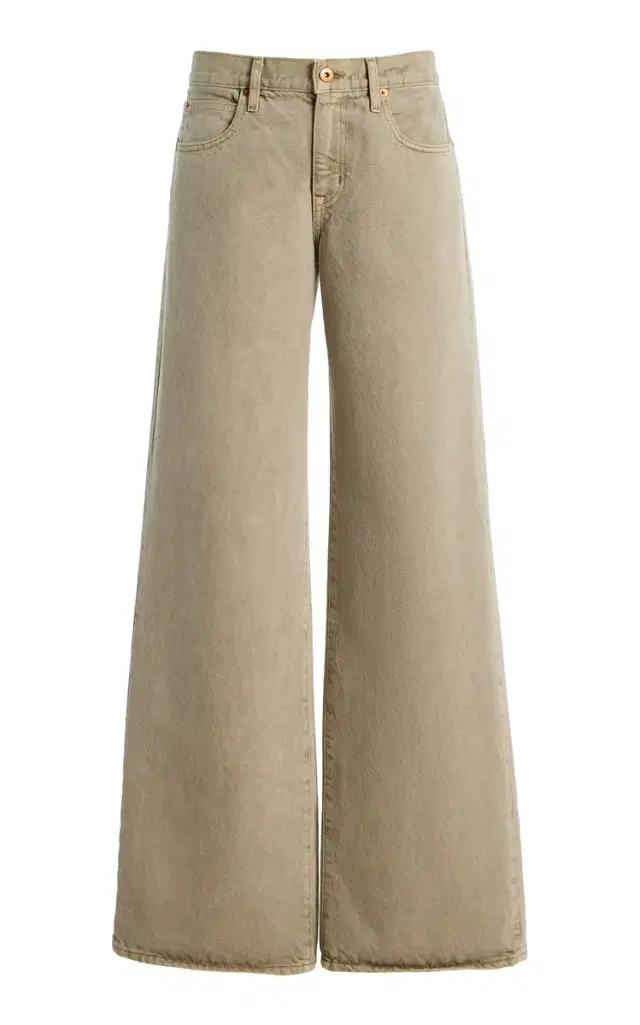 SLVRLAKE Mica Rigid Low-Rise Wide-Leg Jeans
