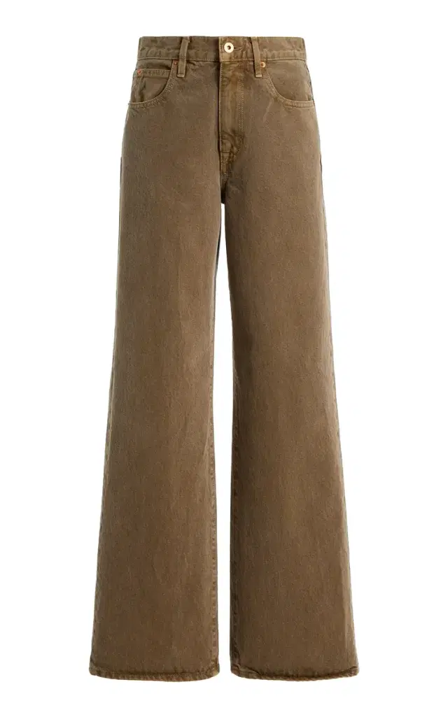 SLVRLAKE Grace Rigid High-Rise Wide-Leg Jeans
