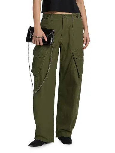 R13 Women's Barrel Cotton Cargo Pants | Thumbnail 3 R13 Women's Barrel Cotton Cargo Pants | Thumbnail 3