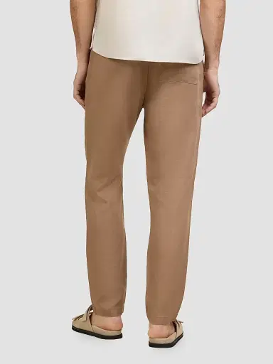 Onia Men's Air Linen-Blend Drawstring Pants - Sandalwood - Size XXL | Thumbnail 3
