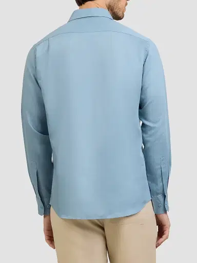Onia Men's Air Linen-Blend Camp Shirt | Thumbnail 3 Onia Men's Air Linen-Blend Camp Shirt | Thumbnail 3