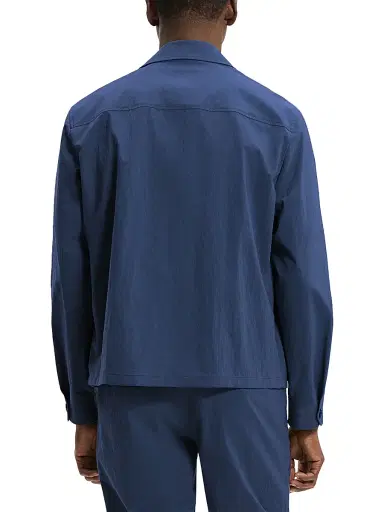 Theory Men's City Full-Zip Nylon-Blend Jacket | Thumbnail 4 Theory Men's City Full-Zip Nylon-Blend Jacket | Thumbnail 4