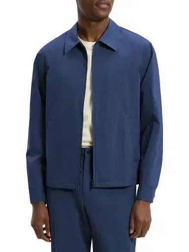 Theory Men's City Full-Zip Nylon-Blend Jacket | Thumbnail 1 Theory Men's City Full-Zip Nylon-Blend Jacket | Thumbnail 1