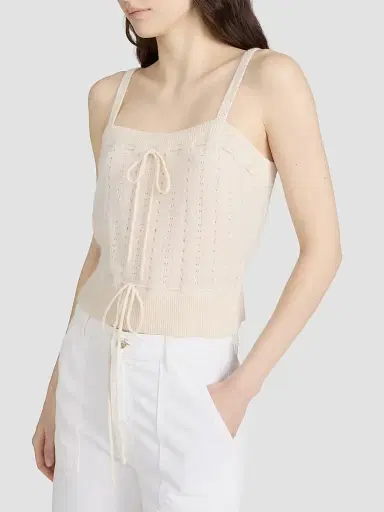 Frame Women's The Cashmere Charm Crop Tank | Thumbnail 5