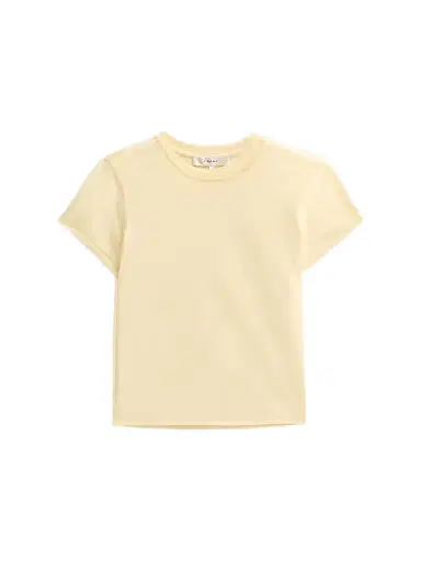 Frame Women's The Vintage Baby T-Shirt - Lemon - Size XL | Thumbnail 1 Frame Women's The Vintage Baby T-Shirt - Lemon - Size XL | Thumbnail 1