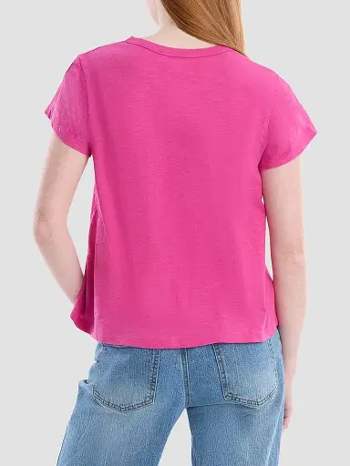 Wilt Women's Baby Fit Crew T-Shirt - Rose Violet | Thumbnail 6