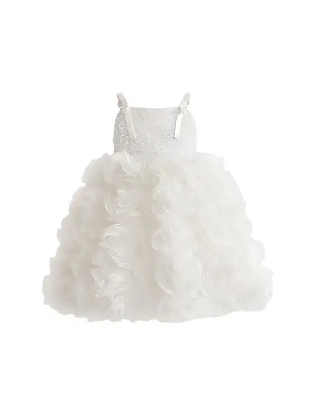 Tulleen Little Girl's & Girl's Arabella Dress - White
