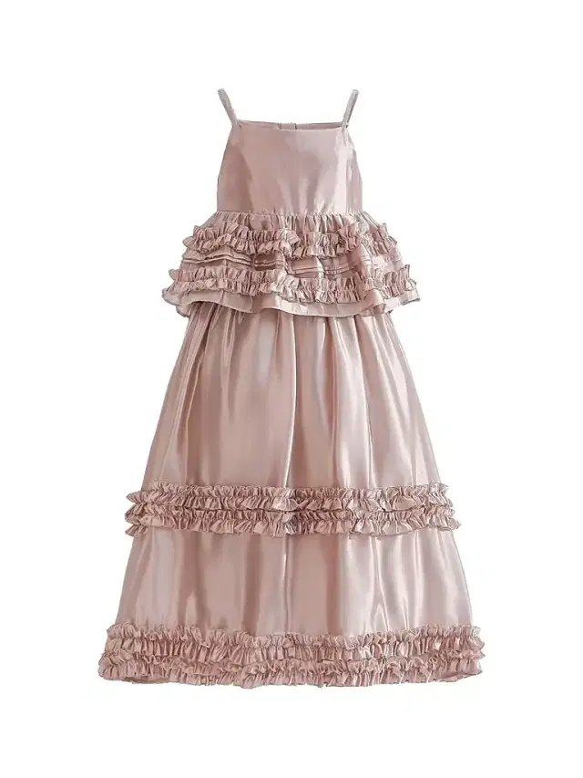 Tulleen Little Girl's & Girl's Calista Skirt Set - Pink
